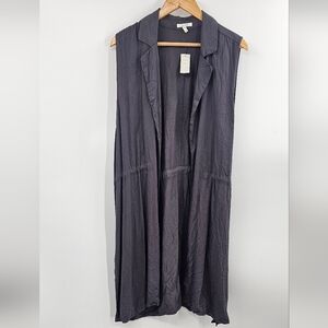 Maurices Sleeveless Gray Vest NWT Size 1